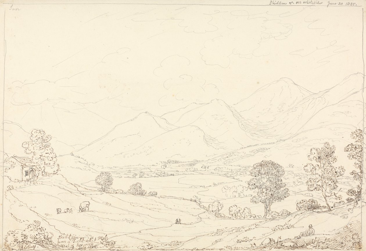 Skiddaw bij Mr. Whiteside
