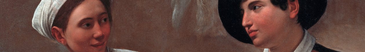Veel geluk door Michelangelo Merisi Caravaggio