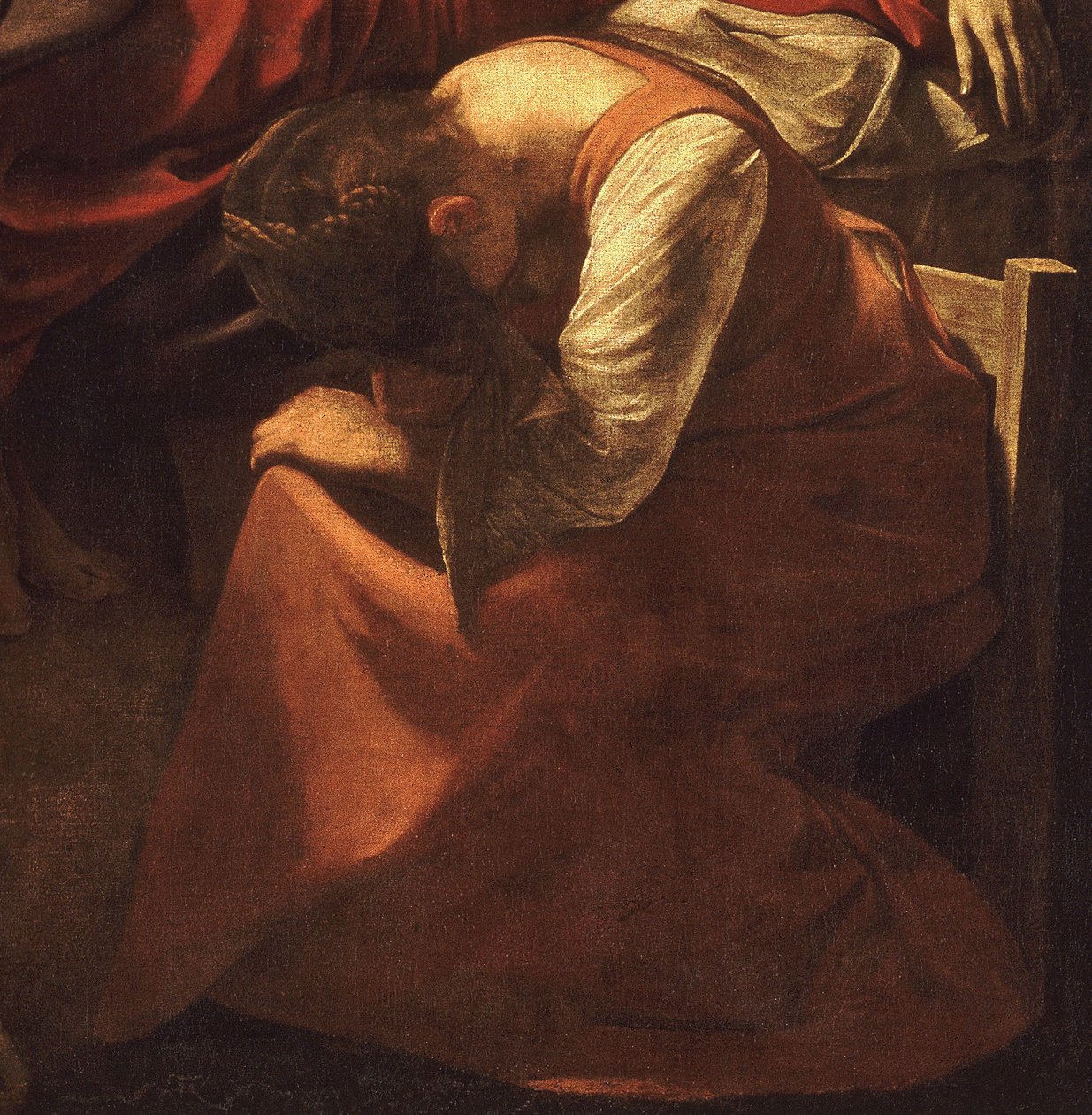 Dood van de Maagd door Caravaggio