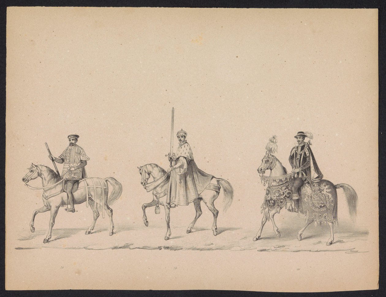 Maskerade van de Utrechtse studenten, 1846 (plaat 14) door Carel Christiaan Antony Last
