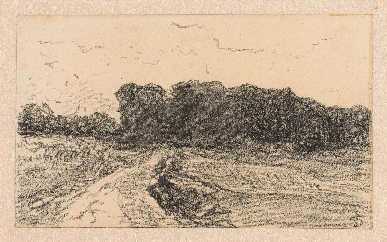 Linden-allee, weg naar de Bresserberg te Kleve door Carel Nicolaas Storm van 