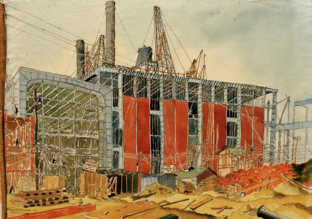 Berlijn – Rummelsburg door Carl Grossberg