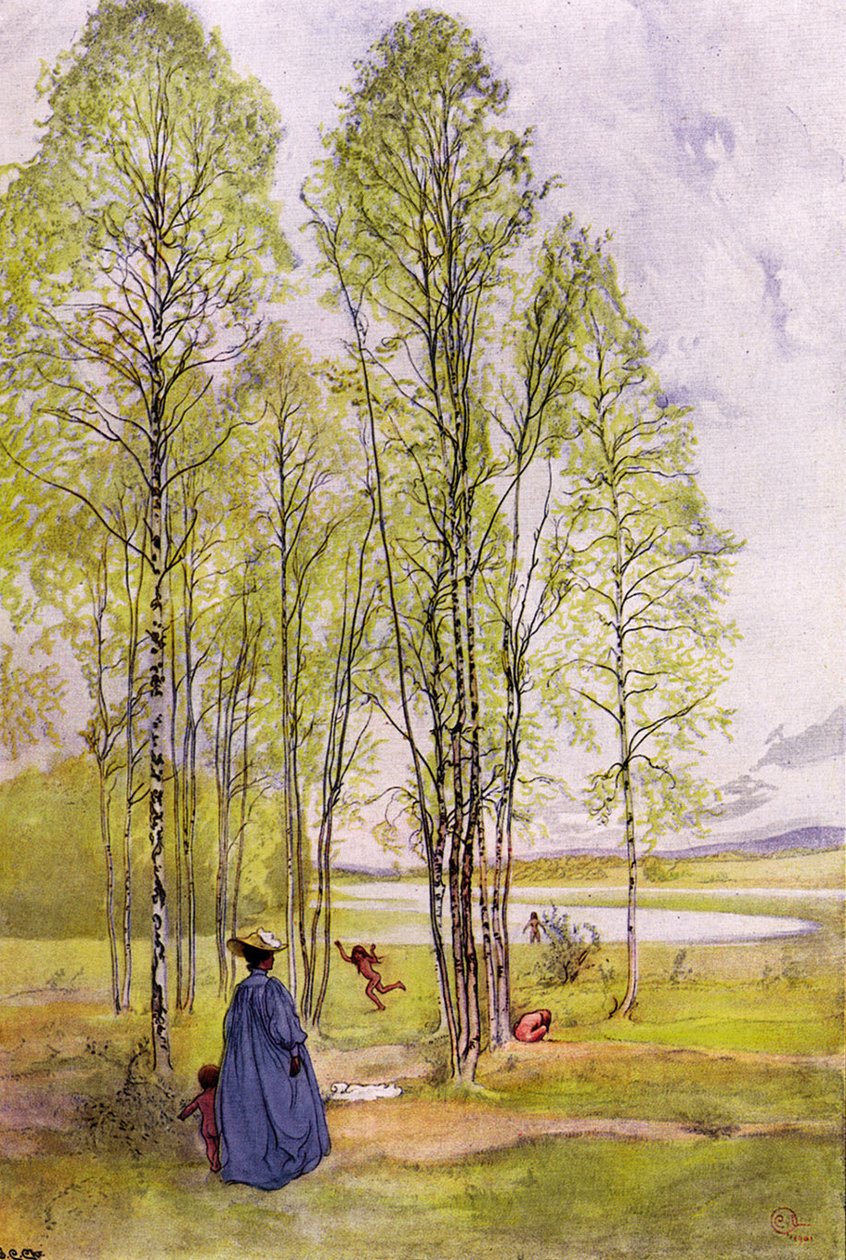 Idylle door Carl Larsson