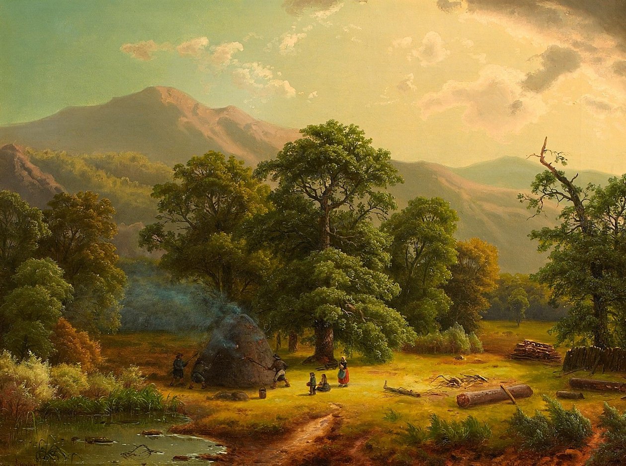 De kolenbranders door Carl Ludwig Scheins