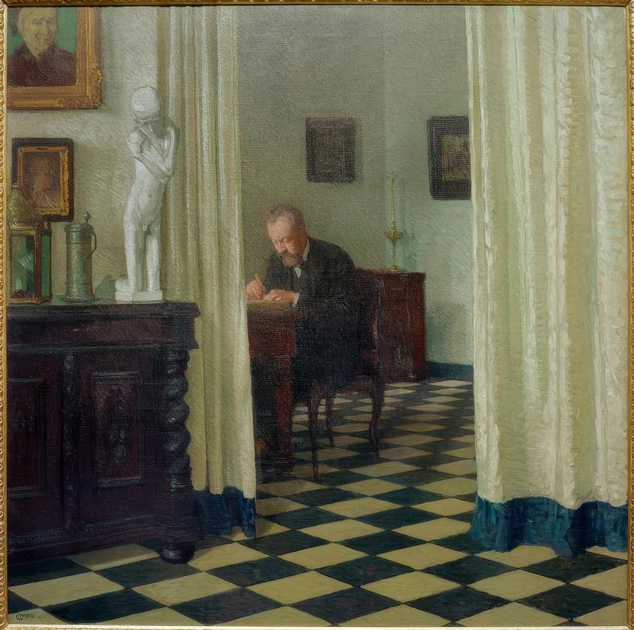 Uit mijn atelier door Carl Moll