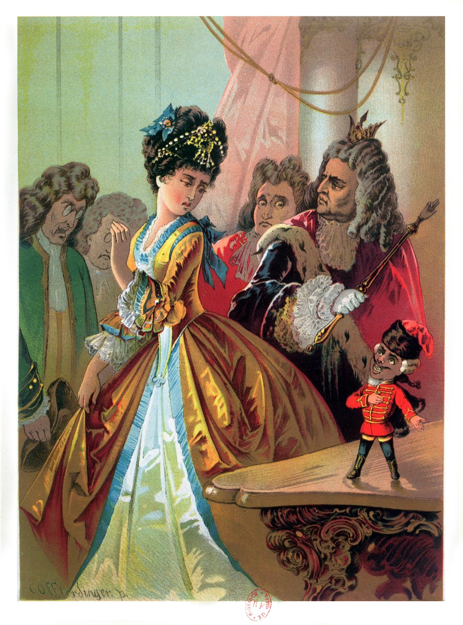 De Oude Koning en de Notenkraker Prins, illustratie uit 