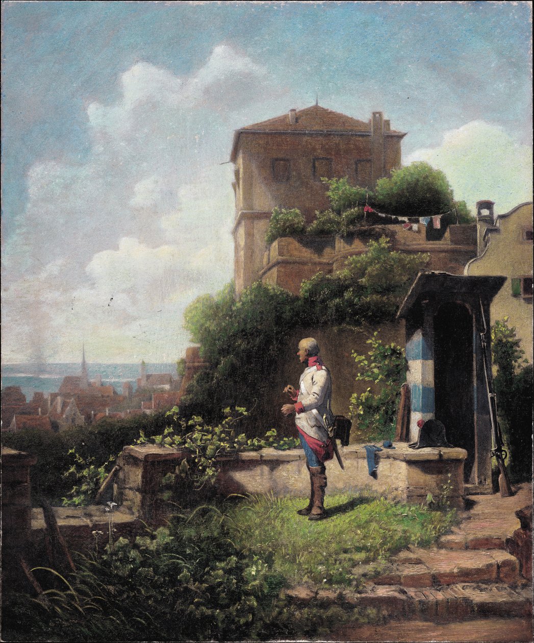 Lug ins Land door Carl Spitzweg