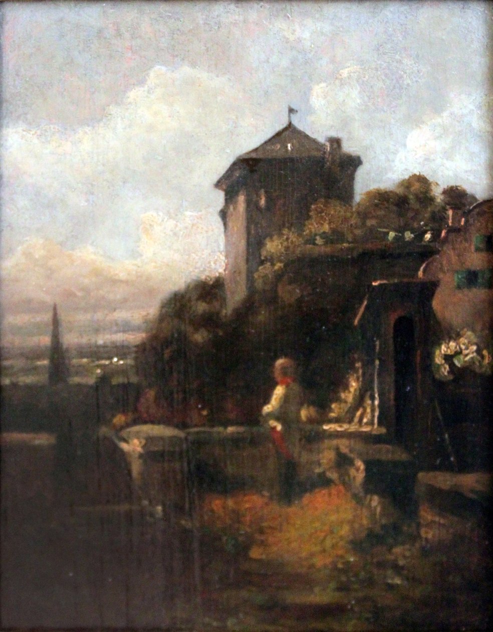 Wachter op de Wallen door Carl Spitzweg
