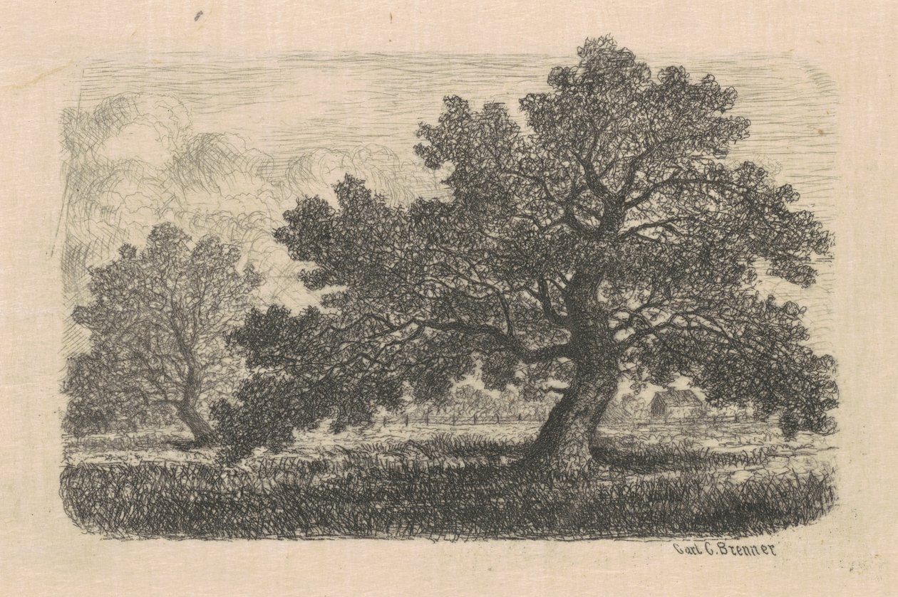 Appelbomen door Carl C. Brenner