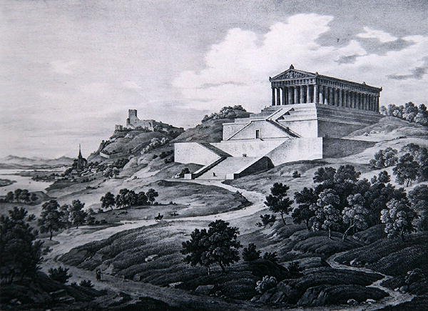 De Walhalla door Carl Friedrich Heinzmann