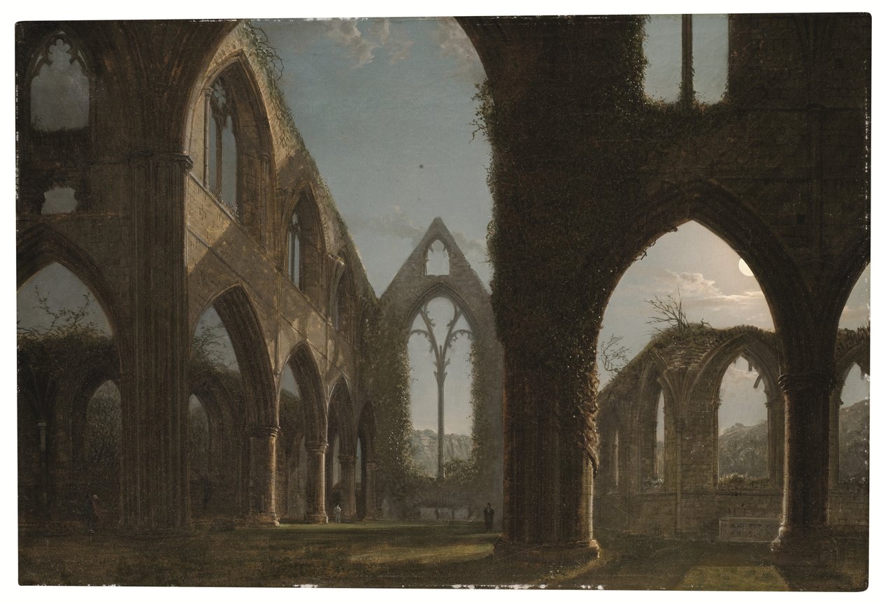 Tintern Abbey door Carl Gustav Carus