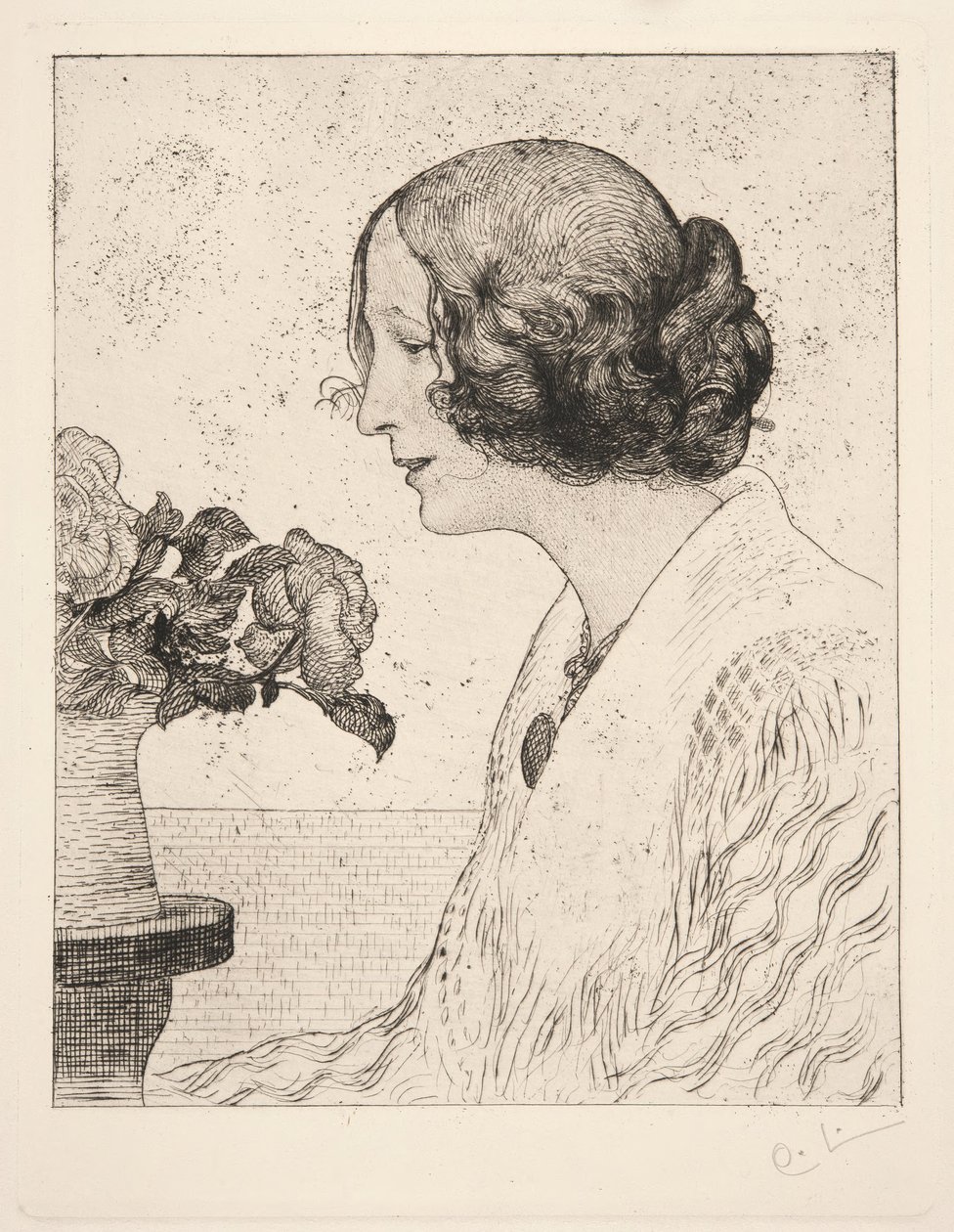 Anna Stina Alkman, geb. Rydell door Carl Larsson