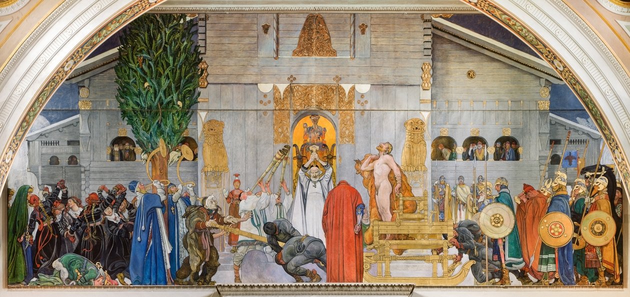 Midwintervlek door Carl Larsson