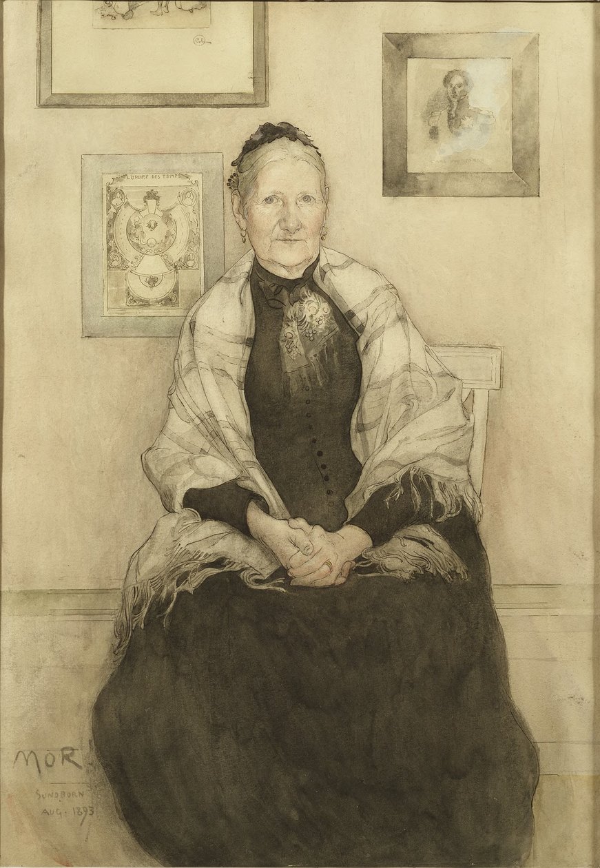 Moeder door Carl Larsson