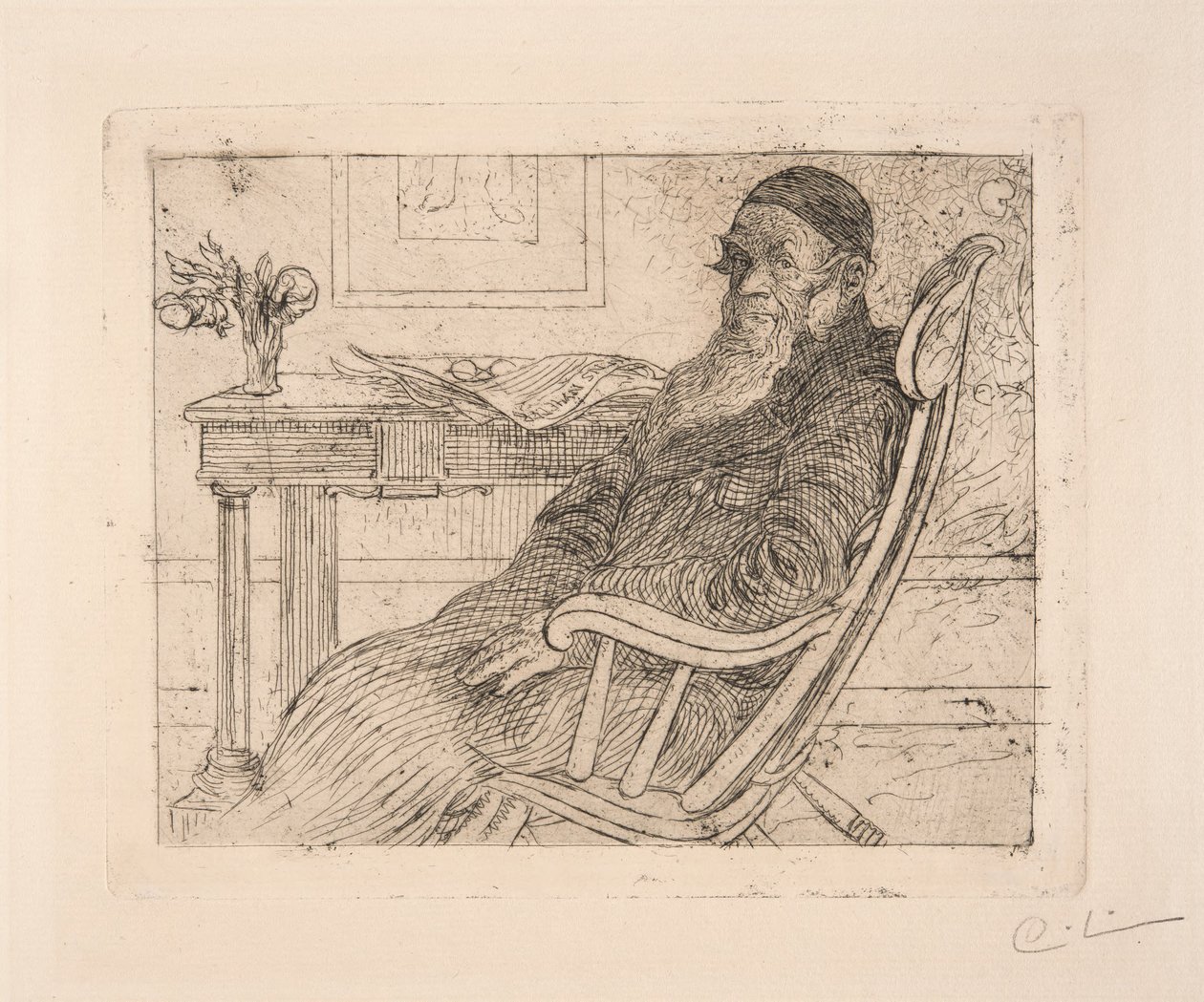 Mijn vader Olof Larsson (1903) door Carl Larsson