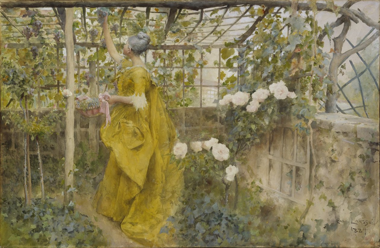 De wijnstok door Carl Larsson