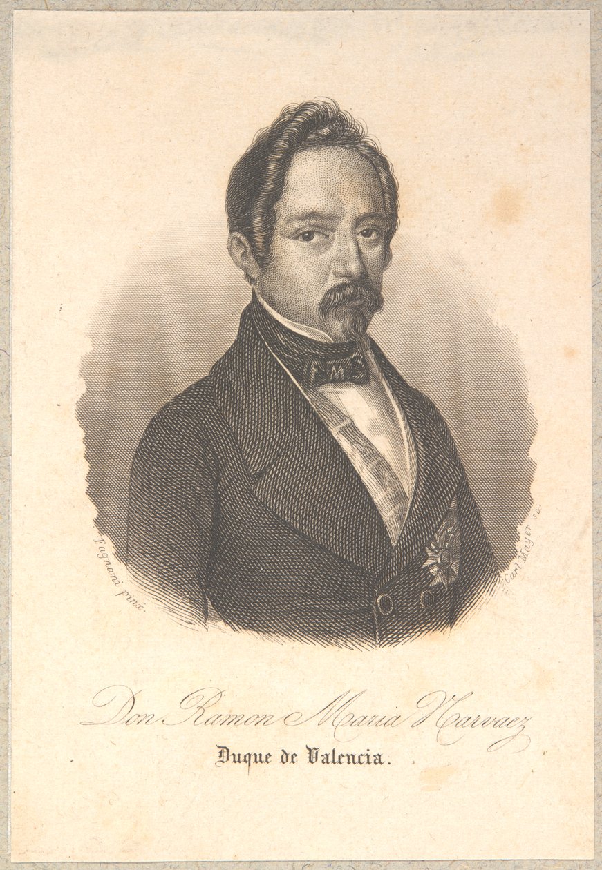 Ramon Maria Narvaez, genaamd de Spanjaard door Carl Mayer