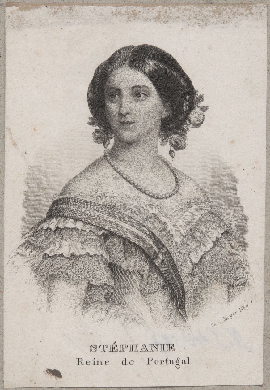 Stephanie, koningin van Portugal door Carl Mayer