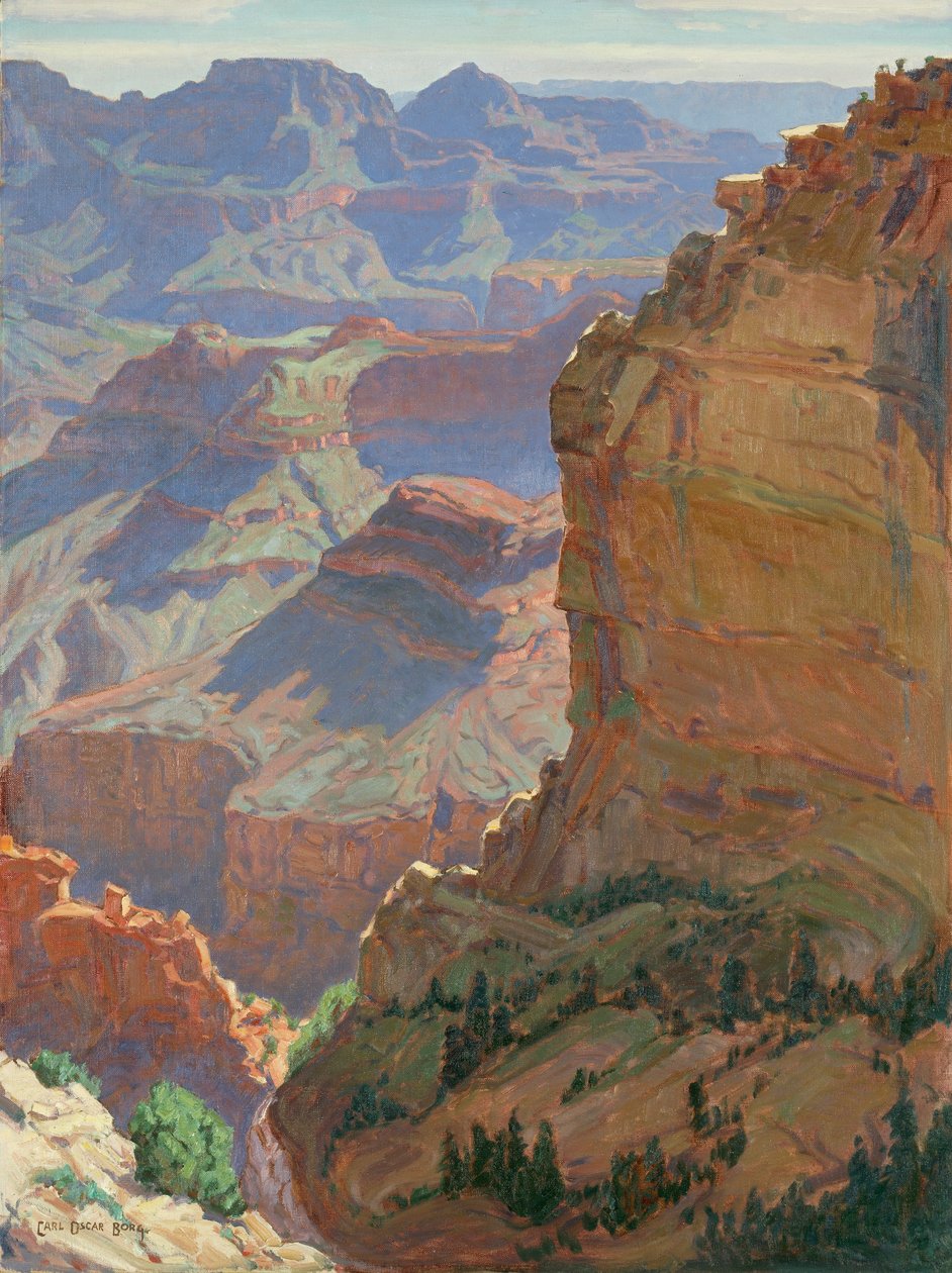 Grand Canyon door Carl Oscar Borg