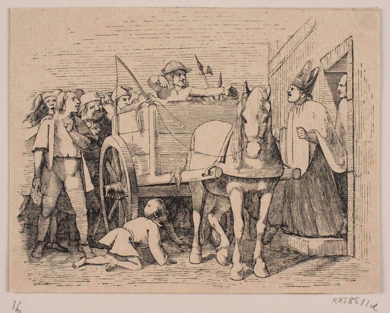 Hoe Uglspil de vrome bisschop fixeerde door Carl Peter Theodor Rothweiler