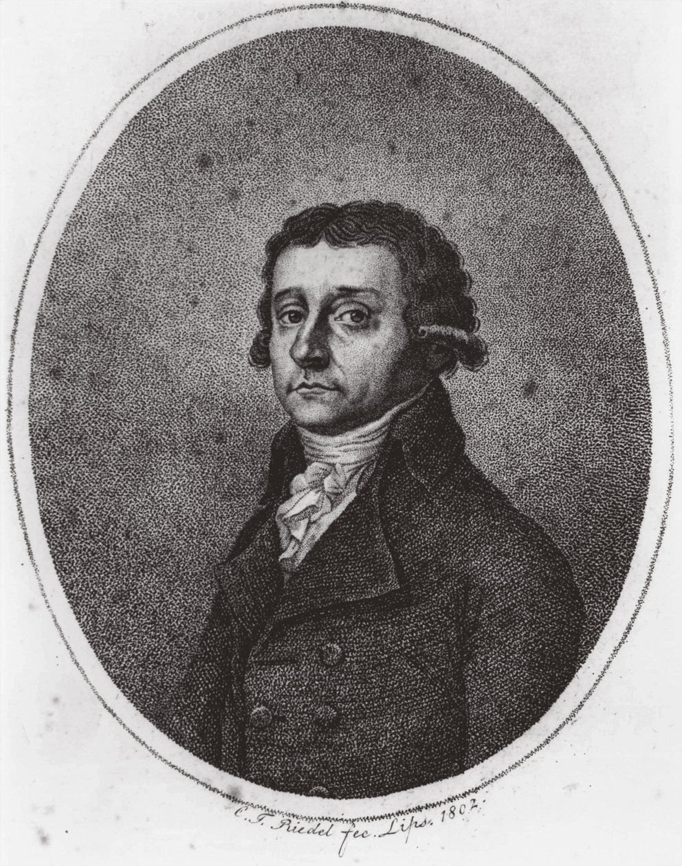Antonio Salieri 1750-1825 door Carl Traugott Riedel