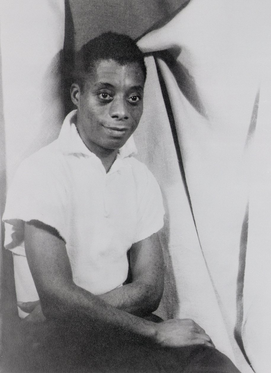 James Baldwin (1924-87) 13 september 1955 (gelatinezilverdruk) door Carl Van Vechten
