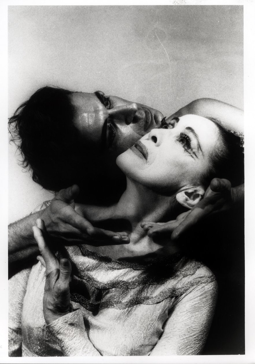 Martha Graham (1894-1991) en Bertram Ross (1920-2003) in 