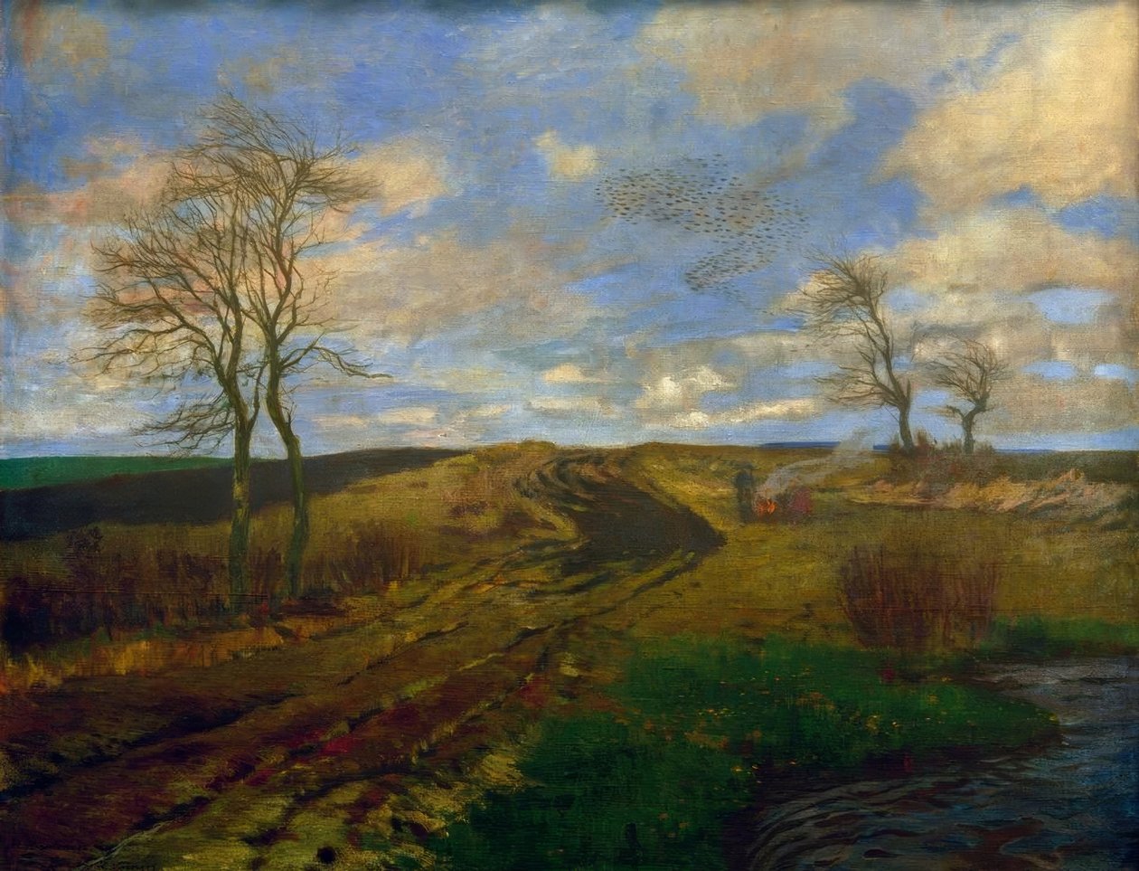 Teufelsmoor door Carl Vinnen