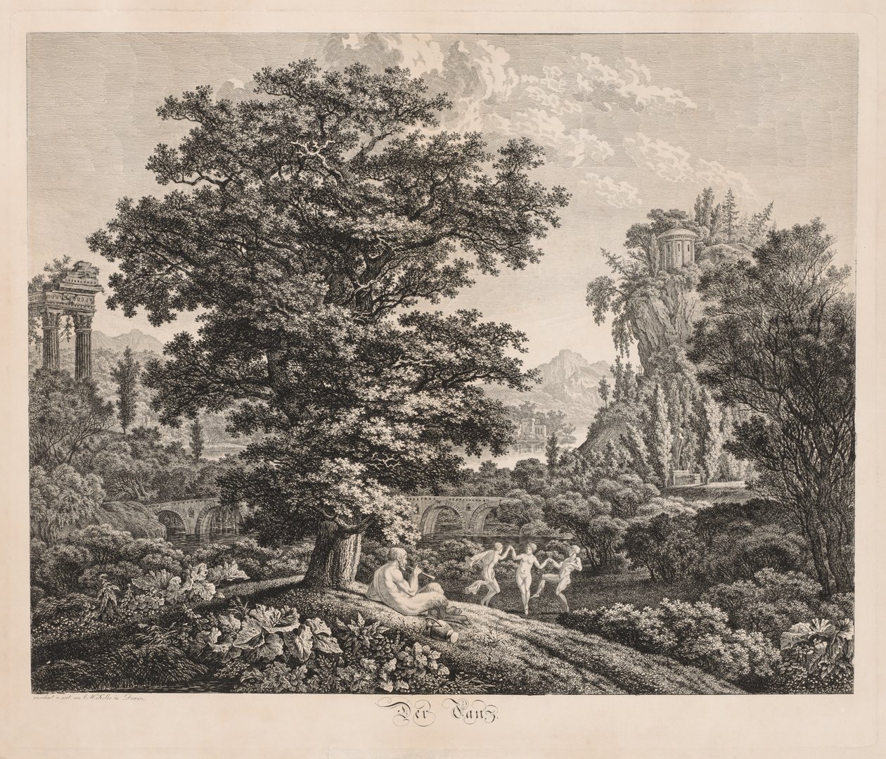 De Dans door Carl Wilhelm I Kolbe