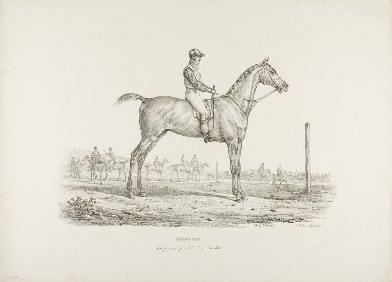 Constance, het Eigendom van de Heer J.G. Schickler door Carle Vernet
