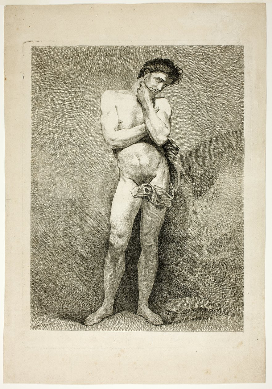 Figuur, uit Six Figures Académiques door Carle van Loo