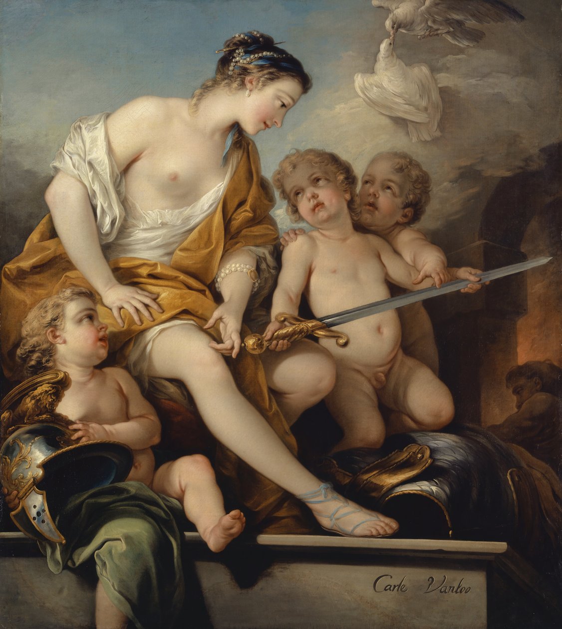 Venus en Cupido