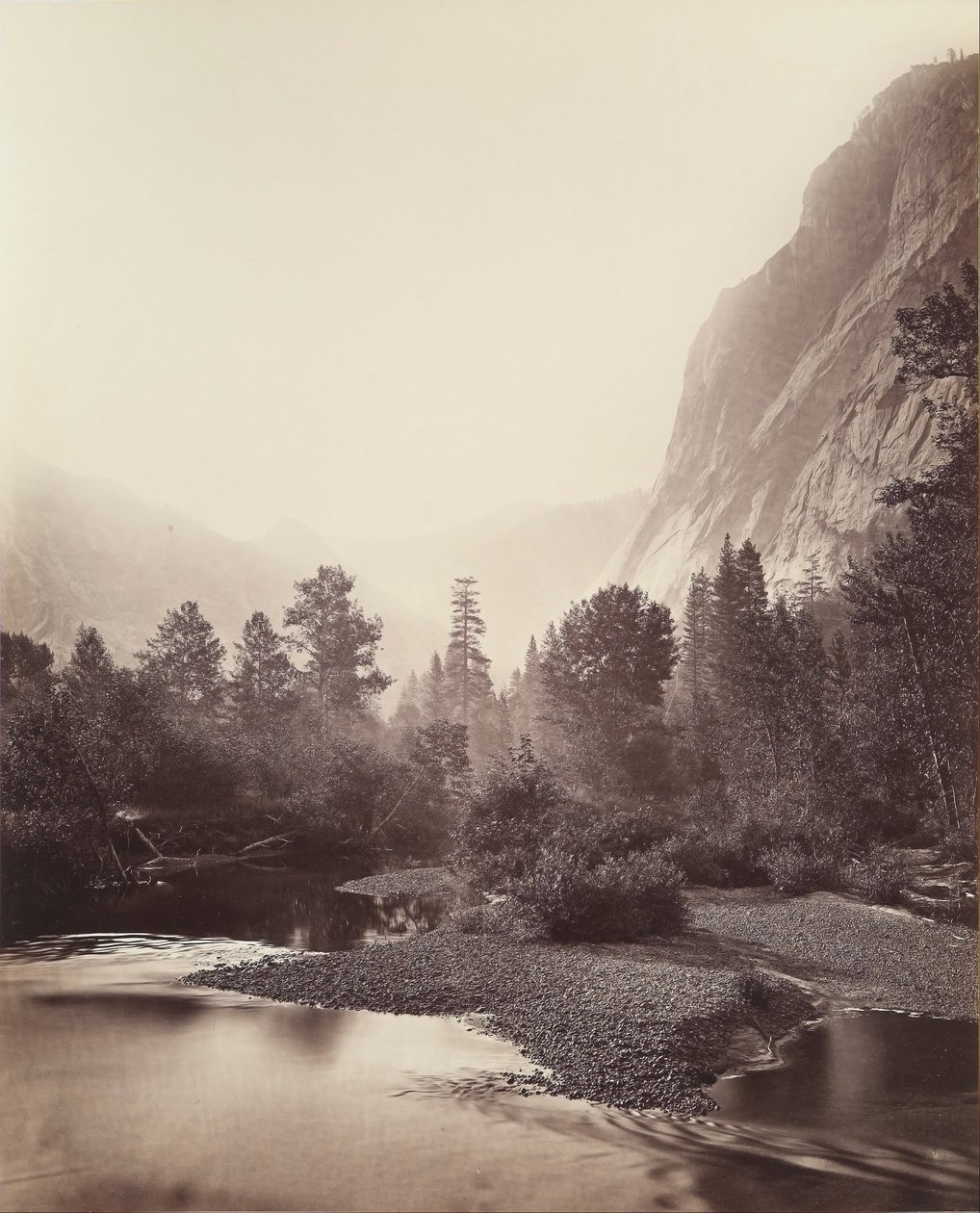 Mount Starr King, Yosemite, nr. 69 door Carleton E. Watkins