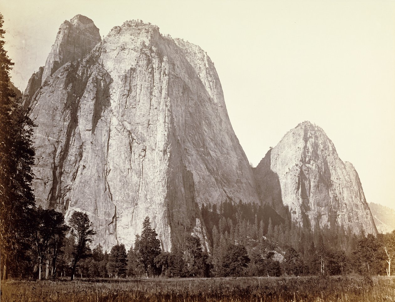 [Kathedraalrotsen] door Carleton Watkins
