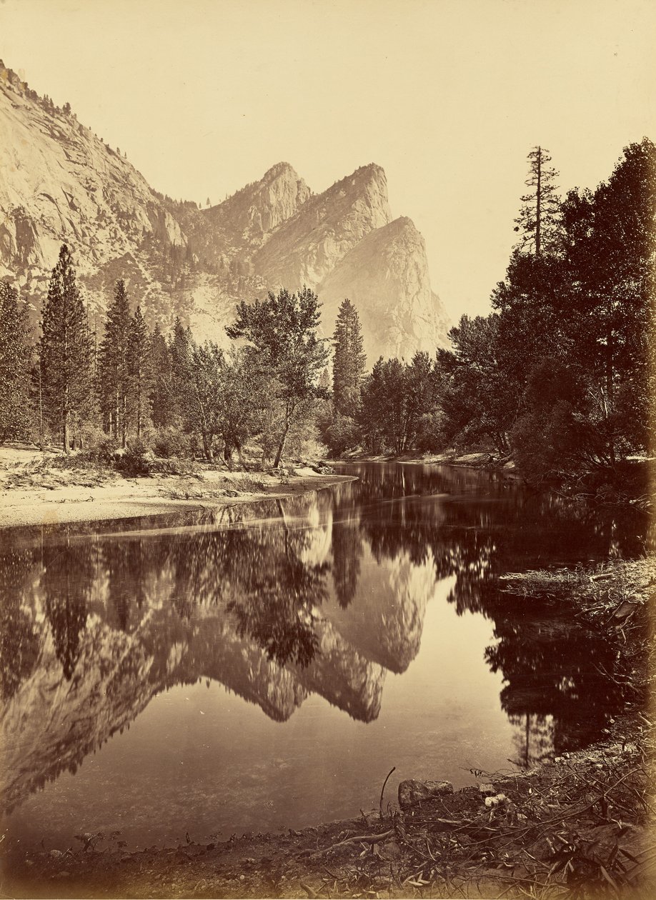 [Spiegel. De drie broers.] door Carleton Watkins