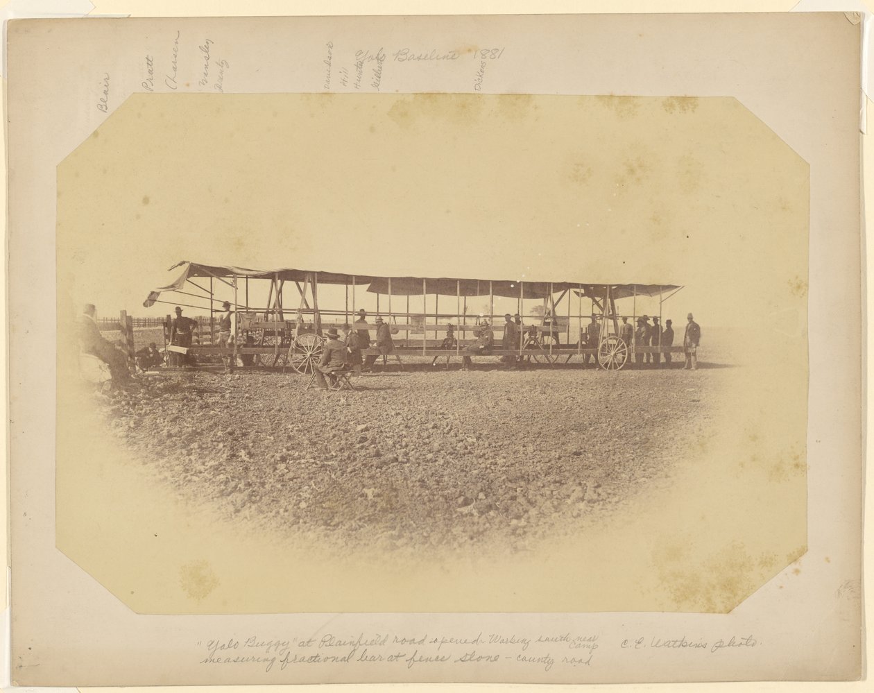 [Yolo Buggy bij Plainfield]. door Carleton Watkins