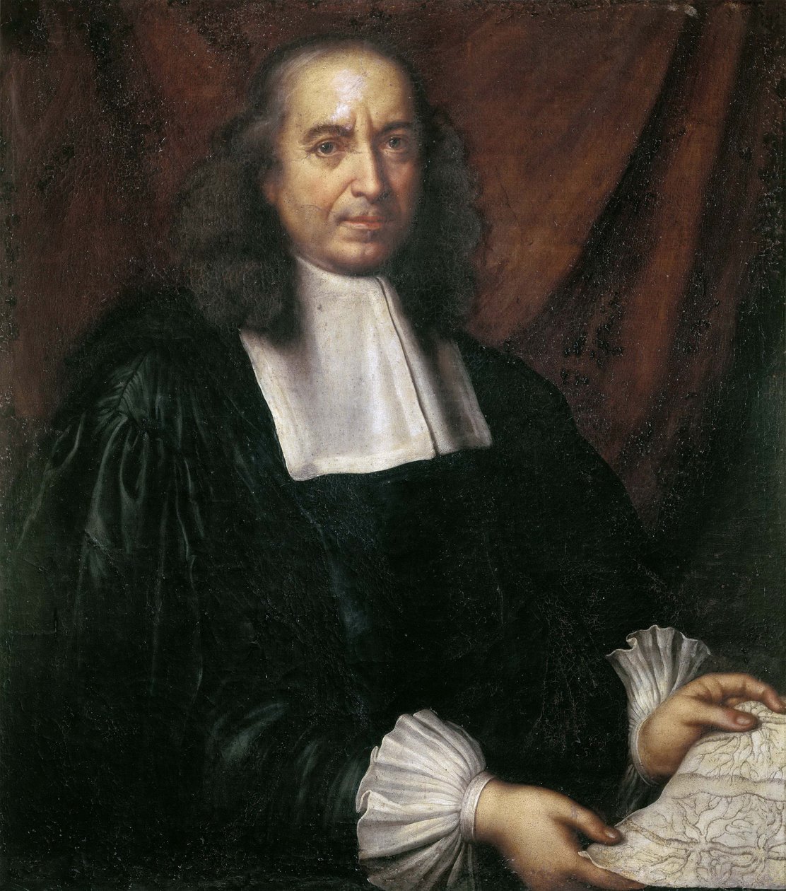 Portret van Marcello Malpighi 1628-1694 door Carlo Cignani