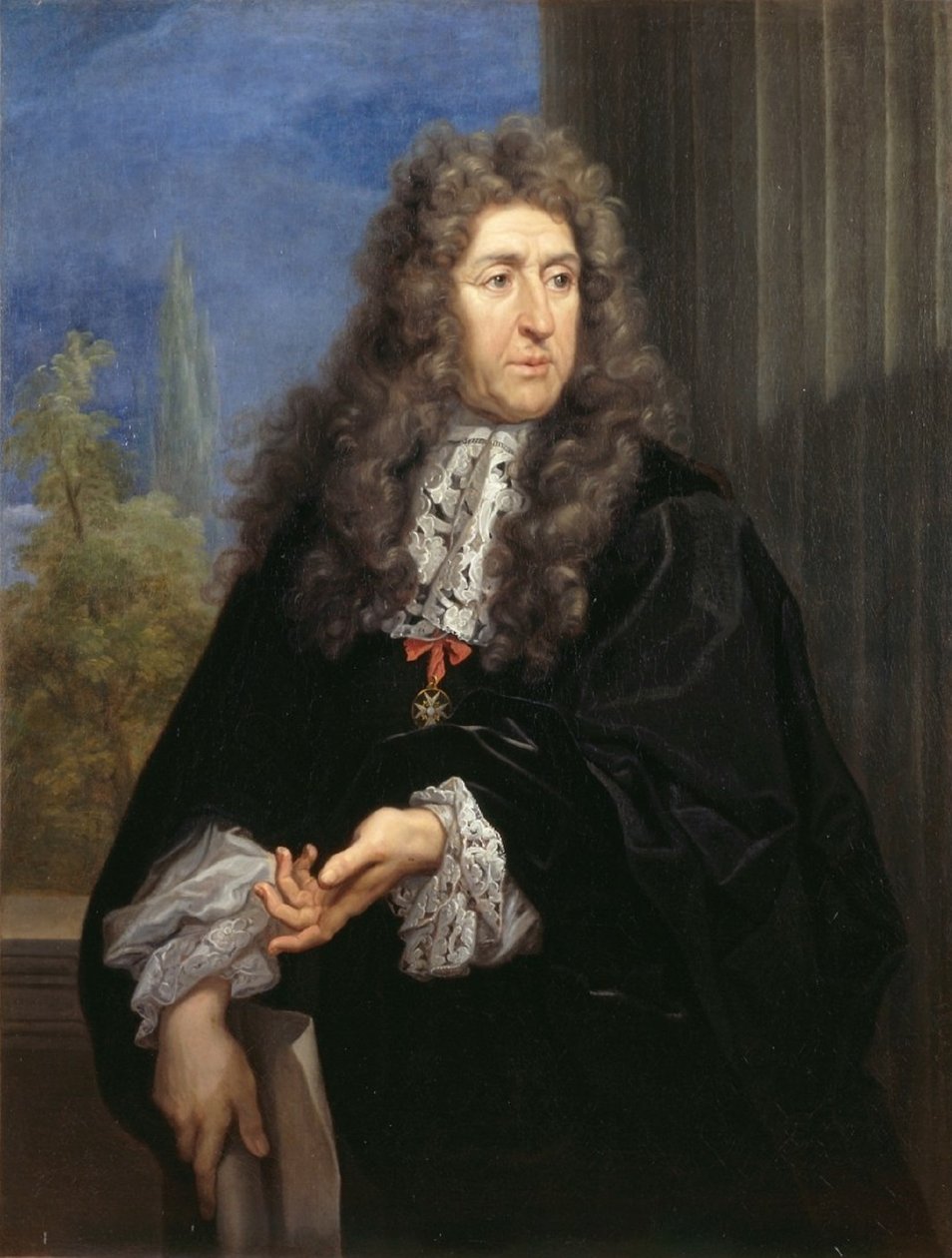 Portret van André Le Notre door Carlo Maratta