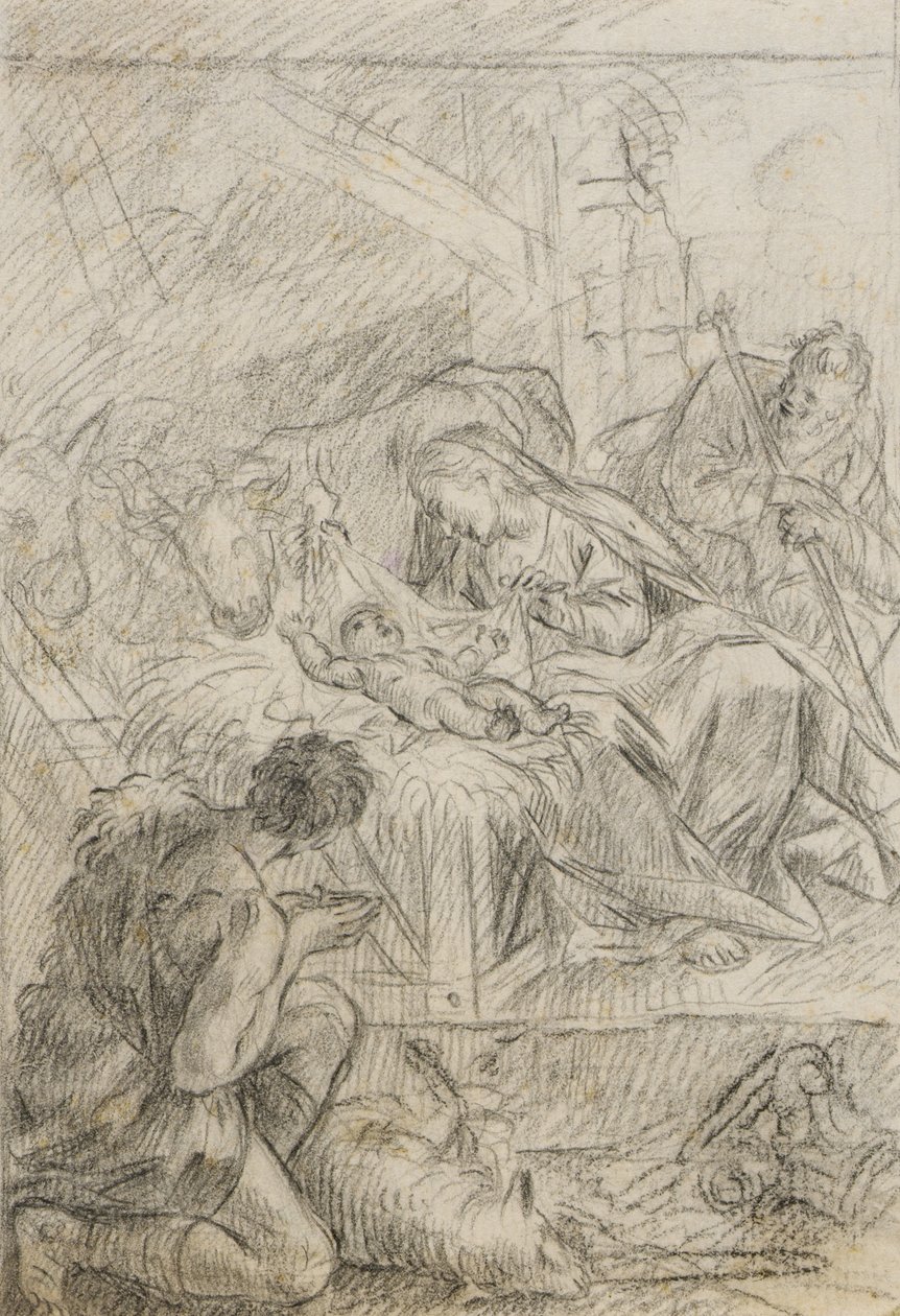 Tekening door Carlo Maratti