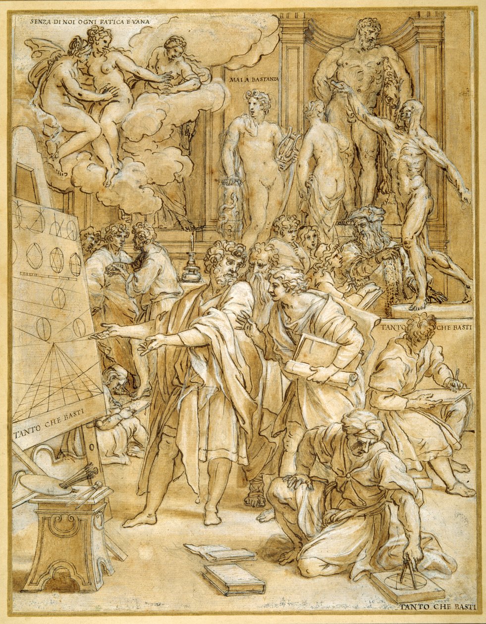 De School van Ontwerp door Carlo Maratti