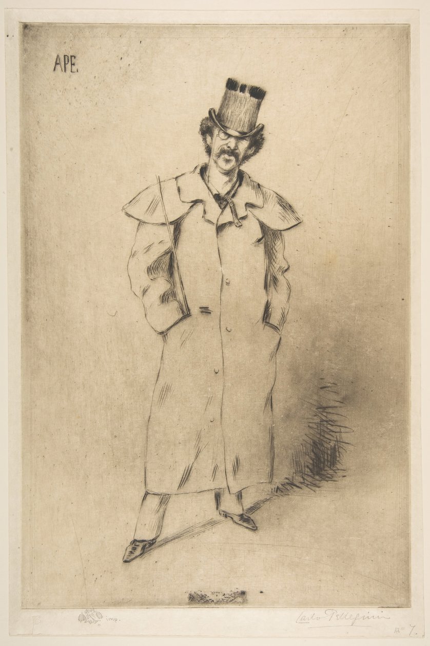 James McNeill Whistler, 19e eeuw door Carlo Pellegrini