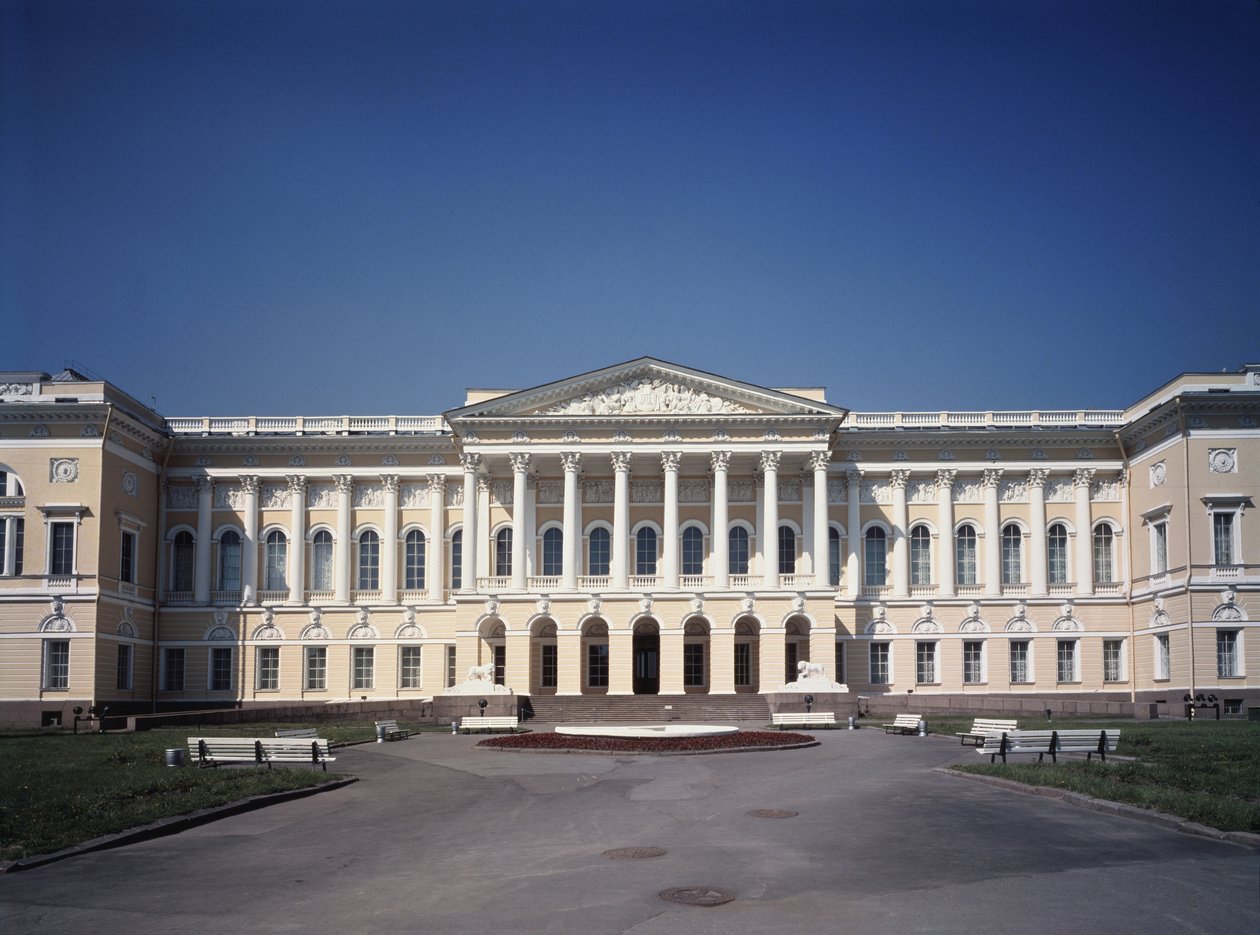 Het Oude Michael Paleis in Sint-Petersburg, 1819-1825 door Carlo Rossi
