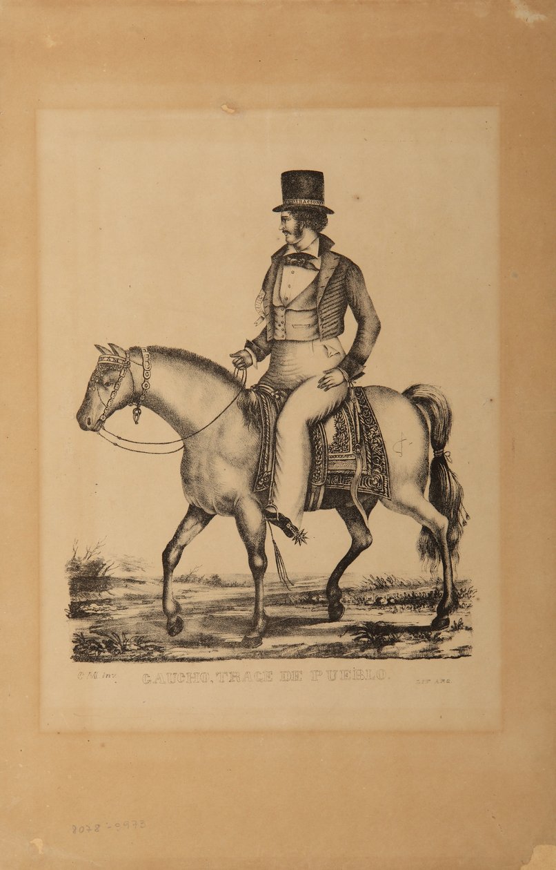 Gaucho, trekpop - Carlos Morel door Carlos Morel