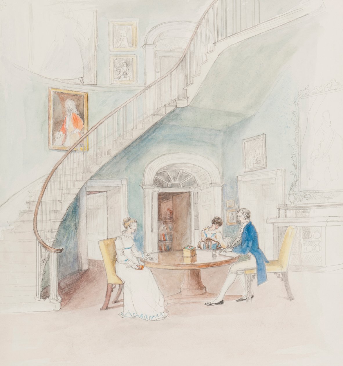 Mr. Darcy schrijft door Caroline Hervey Bathurst