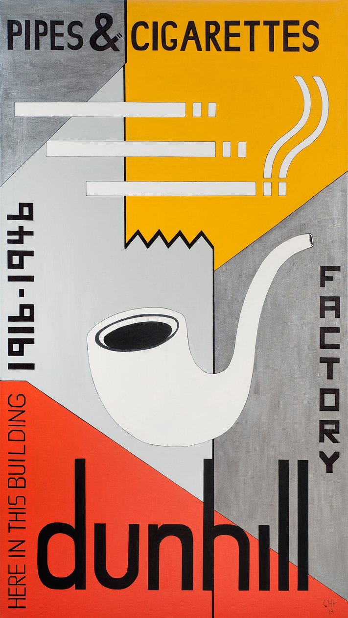 Dunhill pijpen & sigaretten, 2013 door Carolyn Hubbard Ford