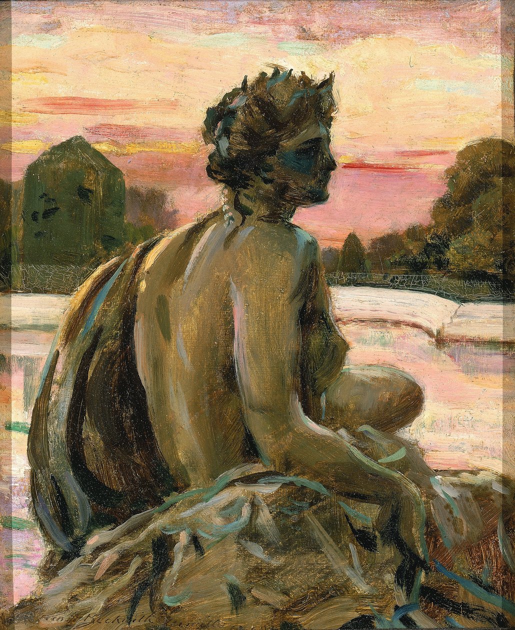 Een van de figuren in de Parterre d
