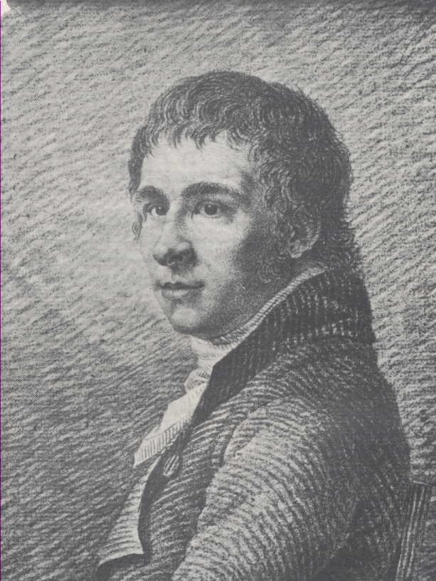 Portret van Christian Friedrich door Caspar David Friedrich
