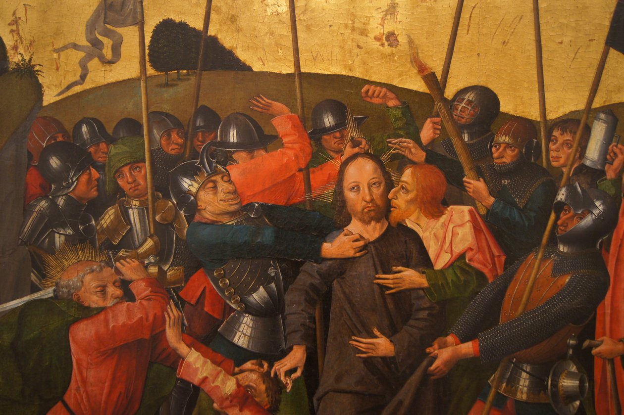 Colmar Altaarstuk (Arrestatie van Jezus) door Caspar Isenmann