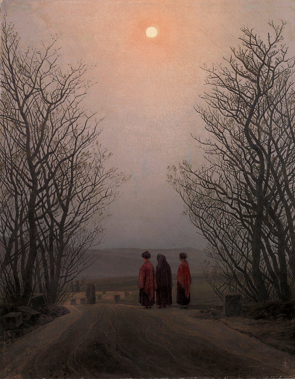 Paasmorgen door Caspar David Friedrich