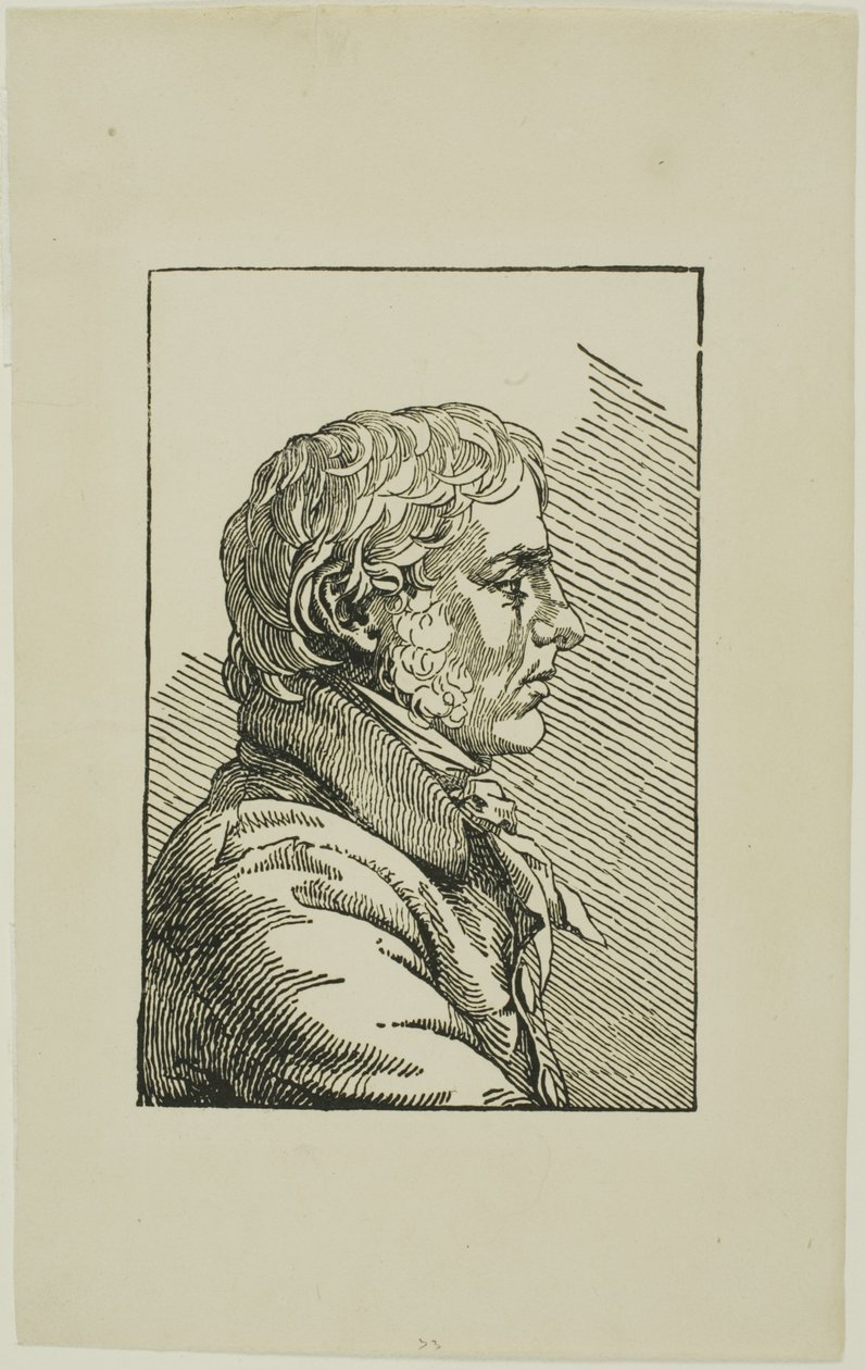 Zelfportret door Caspar David Friedrich